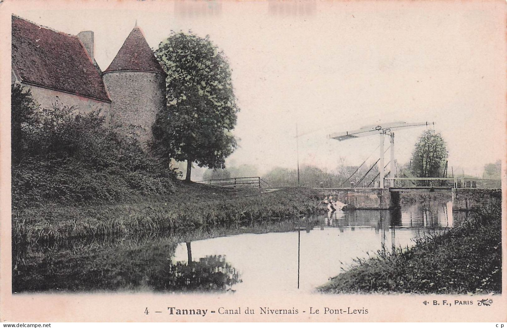 Tannay - Canal Du Nivernais - Le Pont Levis -  CPA °Jp - Tannay