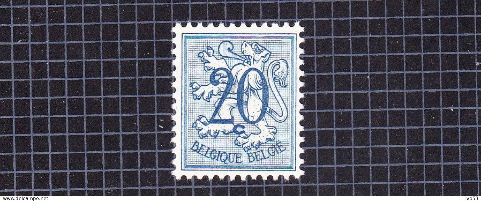 1951 Nr 841** Zonder Scharnier.Heraldieke Leeuw,nieuw Type - 1951-1975 Leone Araldico