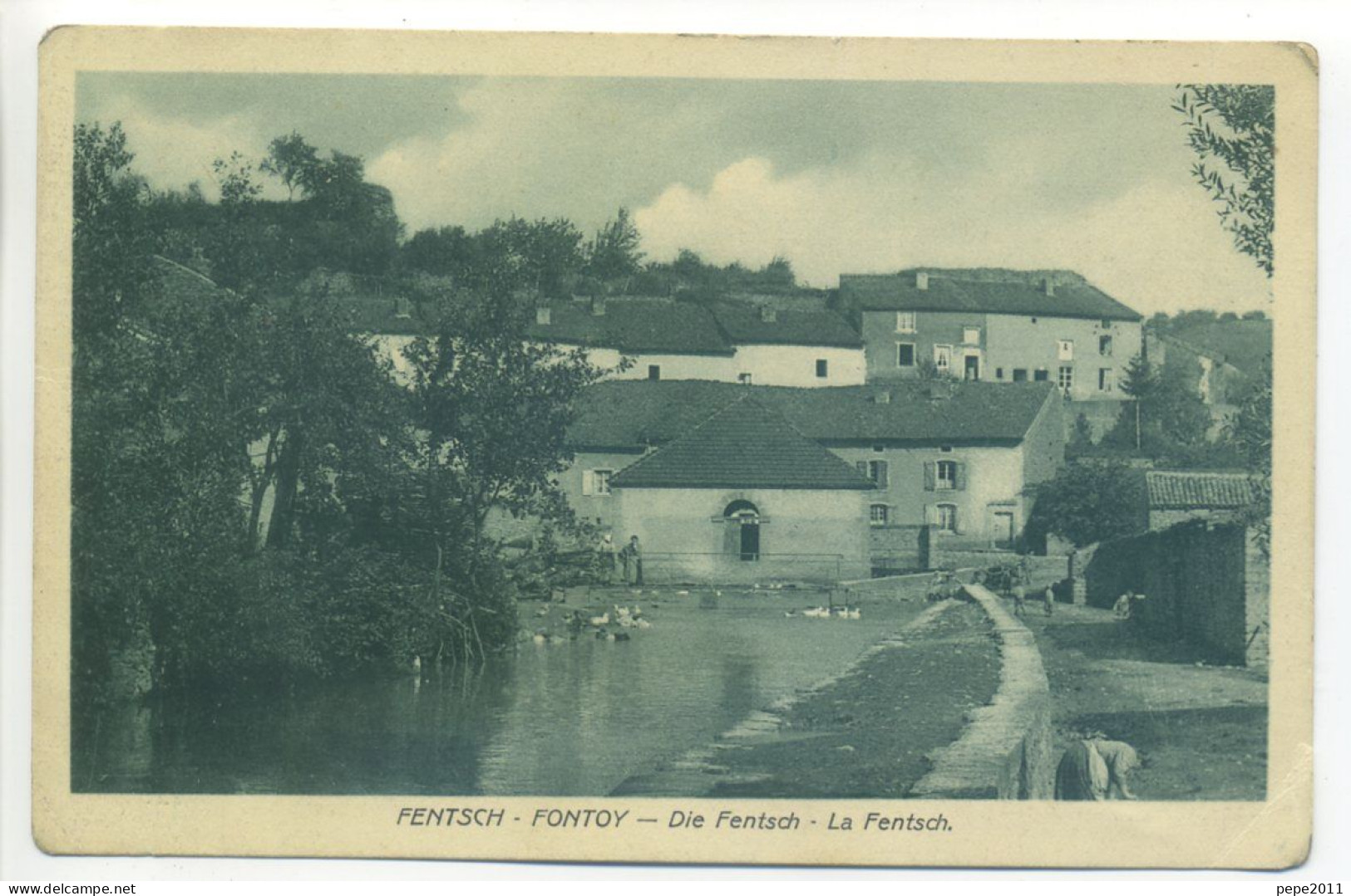 CPA (57 Moselle) - FENTSCH - FONTOY - Die Fentsch - La Fentsch - Hayange