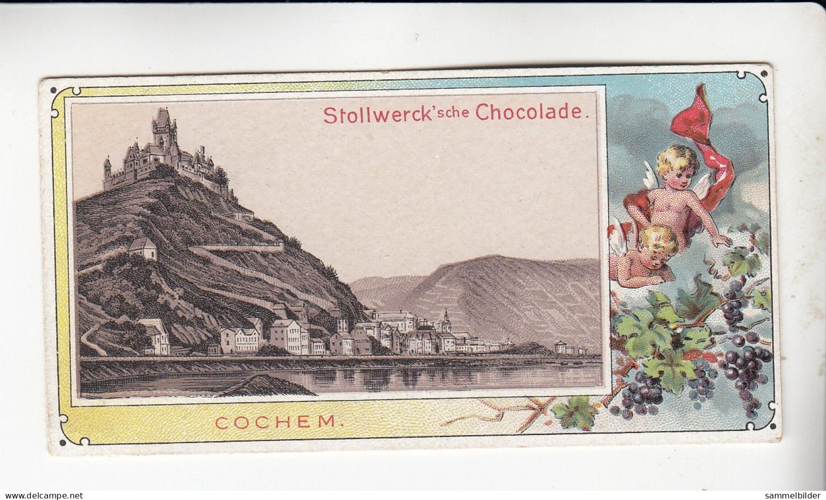 Stollwerck Album No 1  Mosel - Ansichten   Cochem      Gruppe 28 #5  Von 1897 - Stollwerck