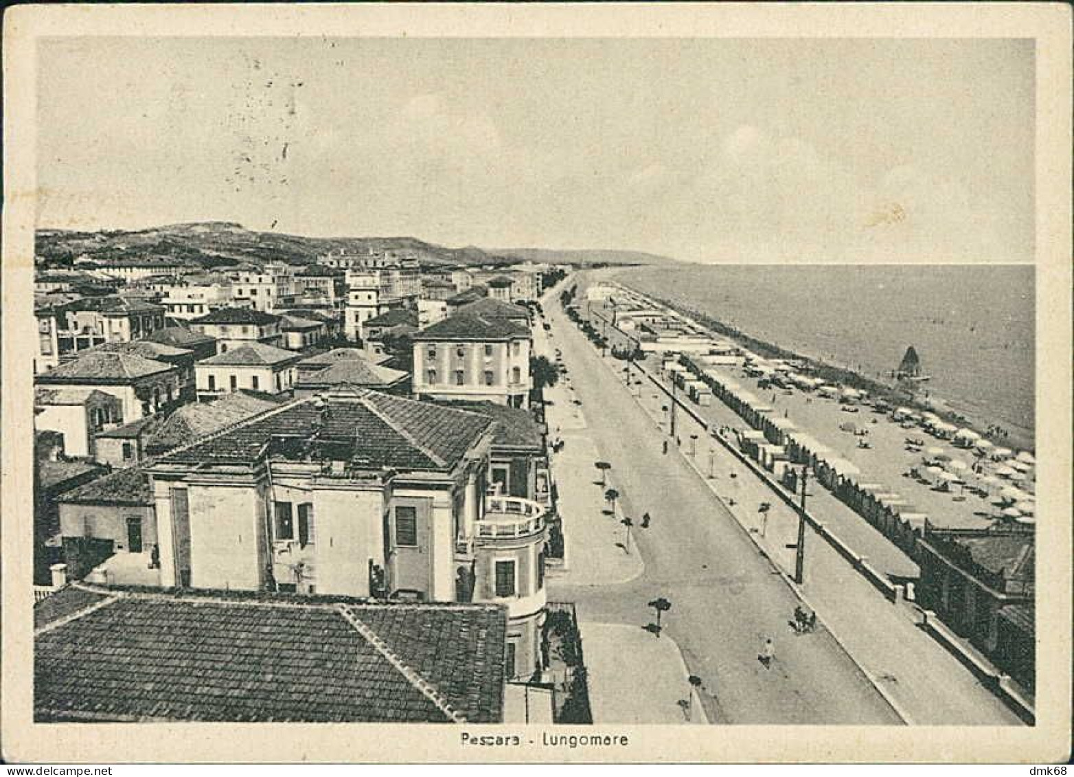 PESCARA - LUNGOMARE - EDIZ. SFERRELLA - 1940s  (19839) - Pescara