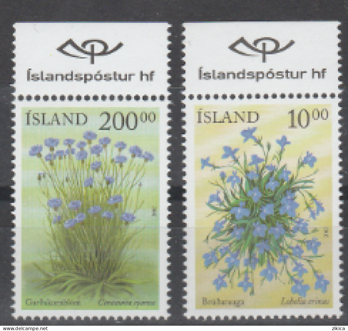 Iceland 2002 Summer Flowers MNH** - Neufs