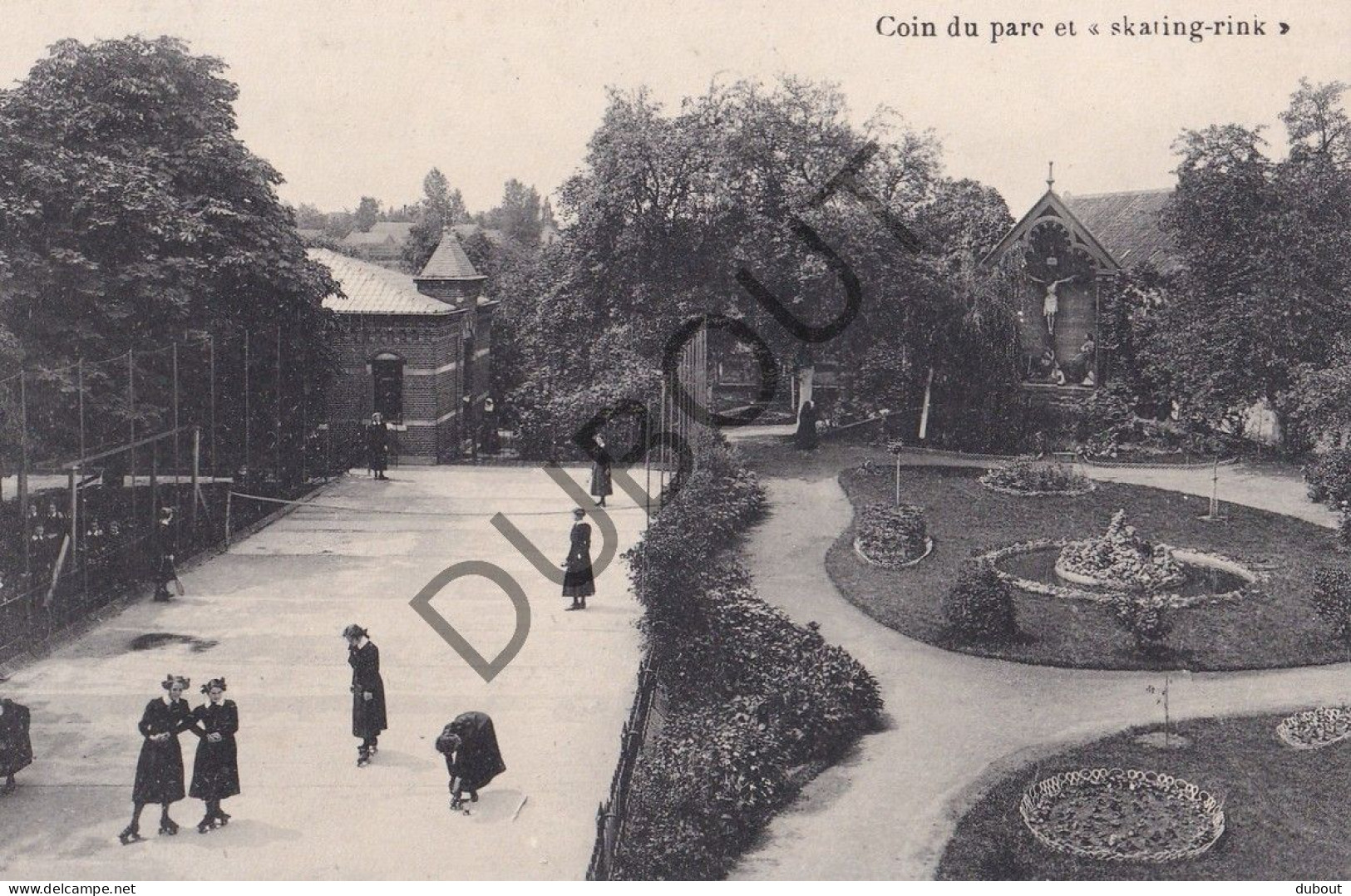 Postkaart - Carte Postale - Hamont Pensionnat Bethléem Parc Et Skating-rink (C5615) - Hamont-Achel