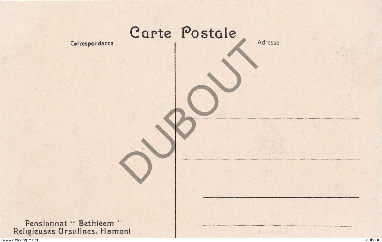 Postkaart - Carte Postale - Hamont Pensionnat Bethléem Cour De Jeu  (C5611) - Hamont-Achel