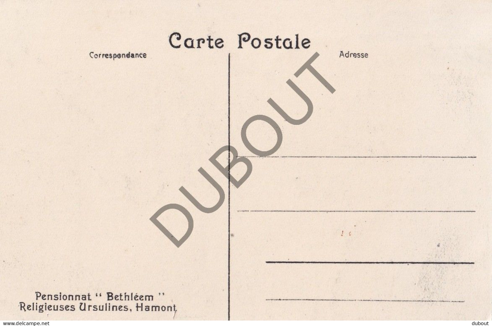 Postkaart - Carte Postale - Hamont Pensionnat Bethléem   (C5607) - Hamont-Achel