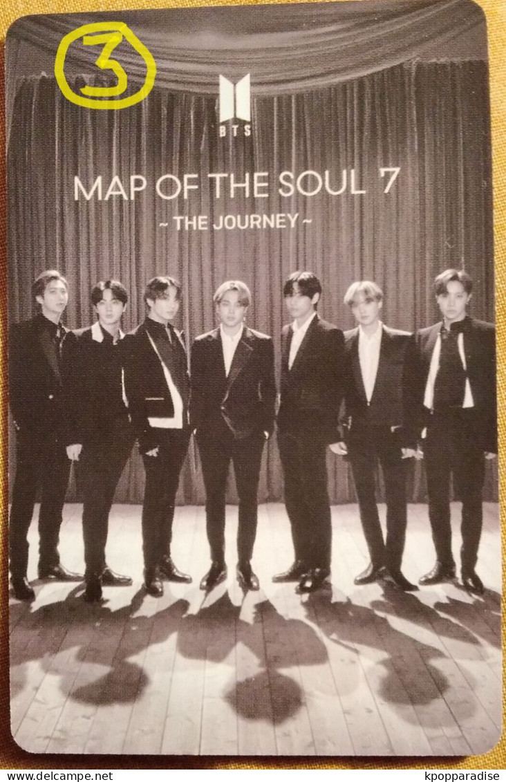 Photocard Au Choix  BTS Map Of The Soul 7 The Journey - Varia