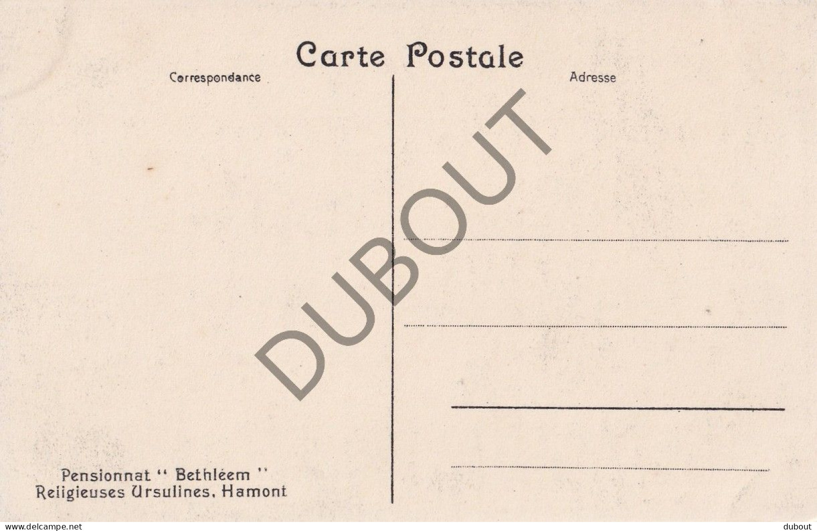 Postkaart - Carte Postale - Hamont Pensionnat Bethléem  (C5629) - Hamont-Achel