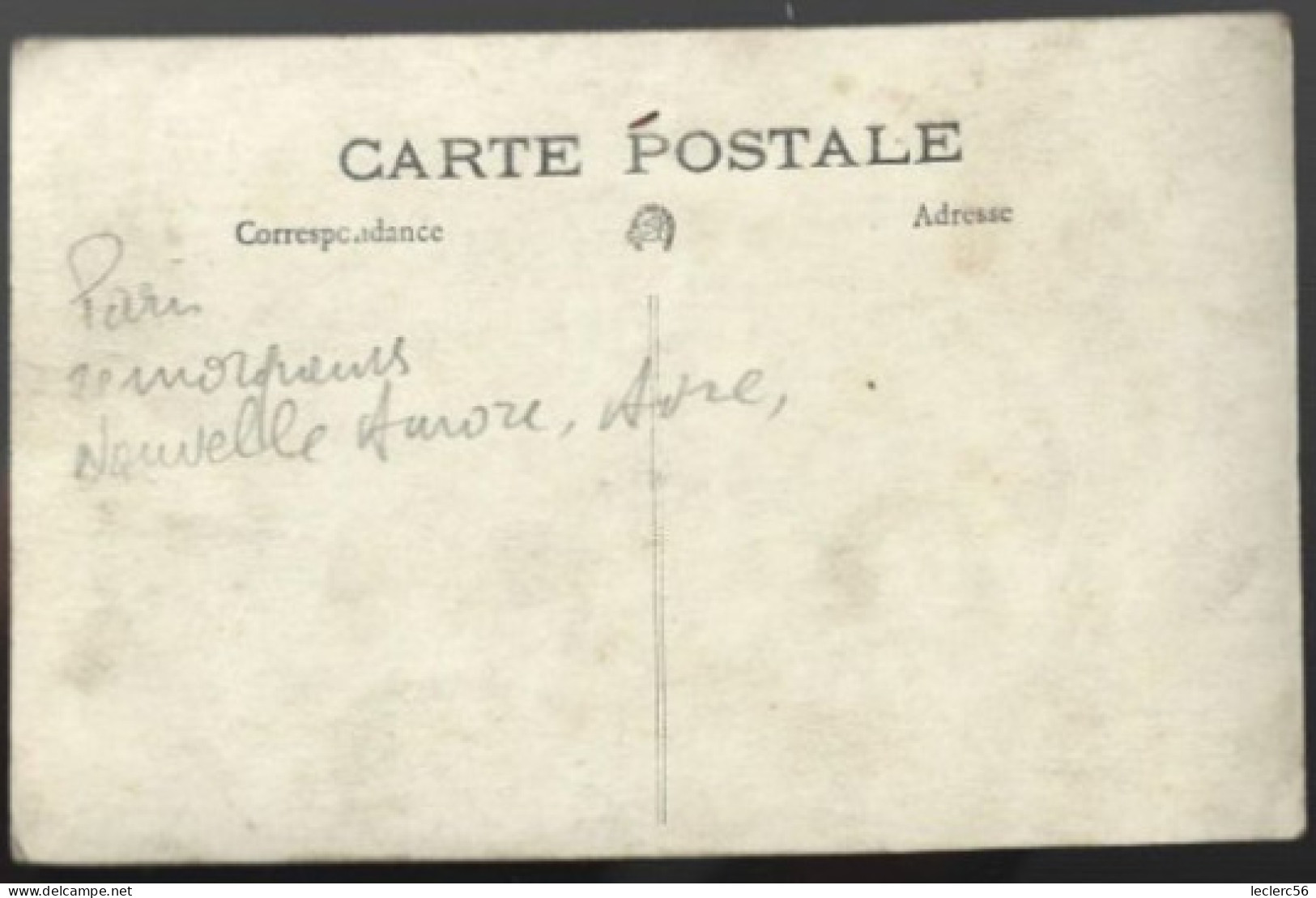 CARTE PHOTO QUATRE REMORQUEURS DONT NOUVELLE AURORE ET AVRE CPA 2 SCANS - Remorqueurs