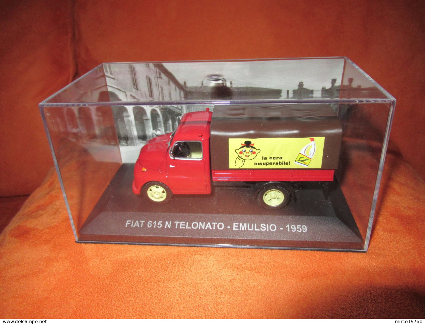 DIE CAST 1:43 - FIAT 615 N TELONATO - EMULSIO - 1959 - NUOVO IN TECA RIGIDA - Other & Unclassified