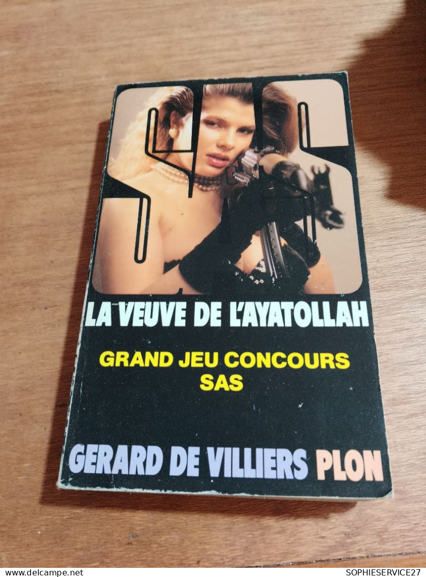 152 // SAS LA VEUVE DE L'AYATOLLAH / GERARD DE VILLIERS - SAS