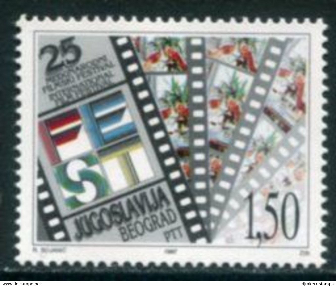 YUGOSLAVIA 1997 Film Festival MNH / **.  Michel 2808 - Neufs
