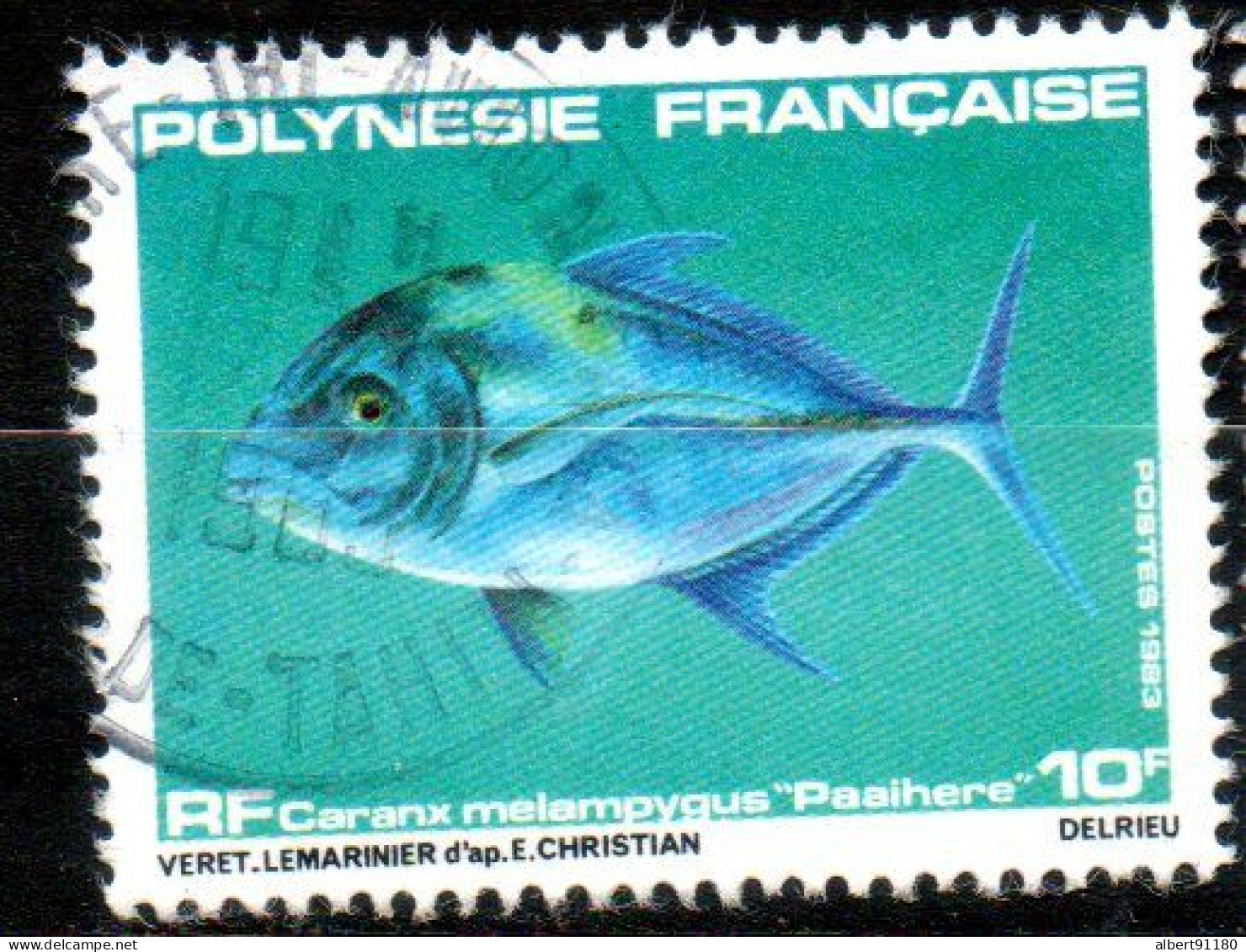 POLYNESIE Poisson 1983 N°193 - Used Stamps