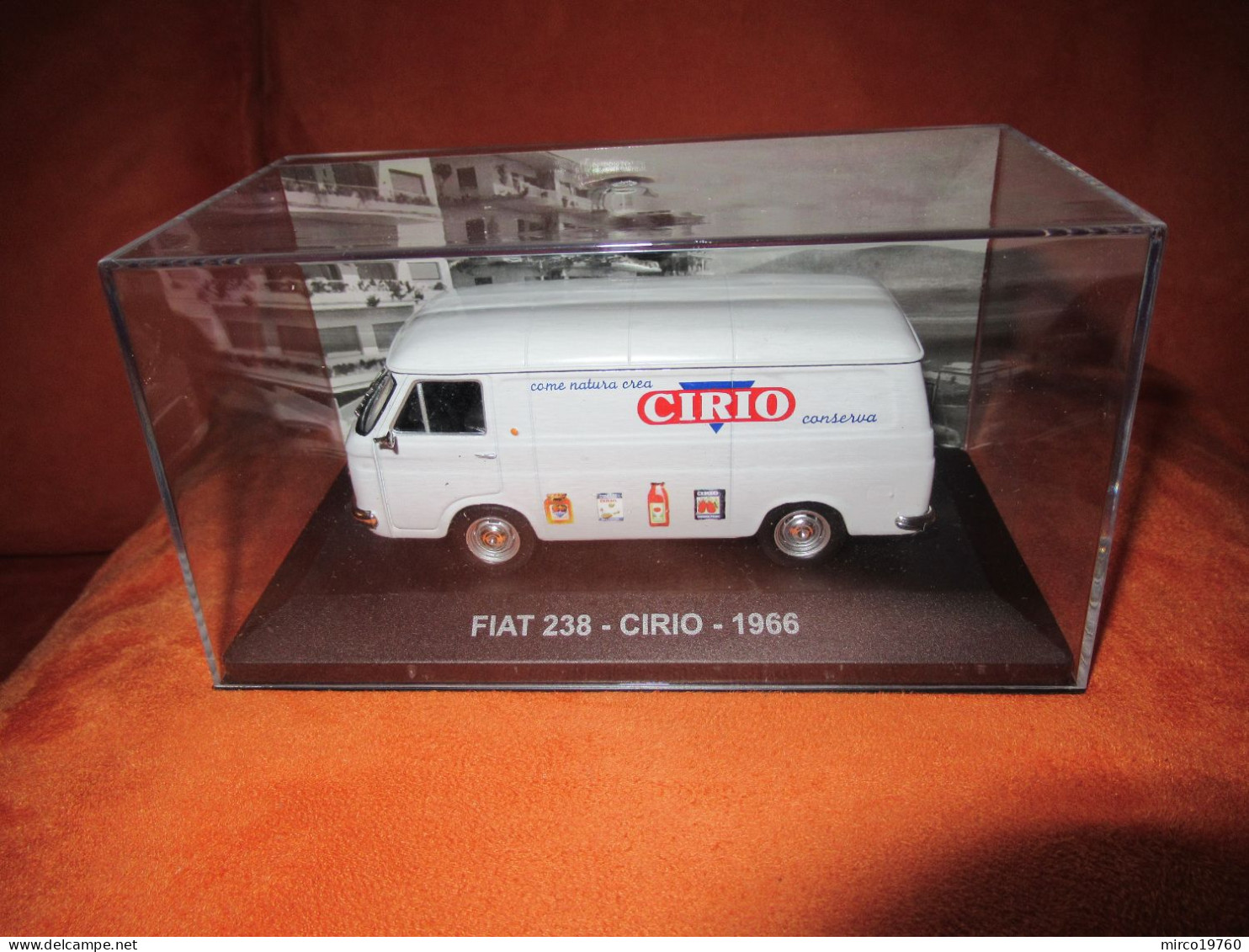 DIE CAST 1:43 - FIAT 238 - CIRIO - 1966 - NUOVO IN TECA RIGIDA - Otros & Sin Clasificación