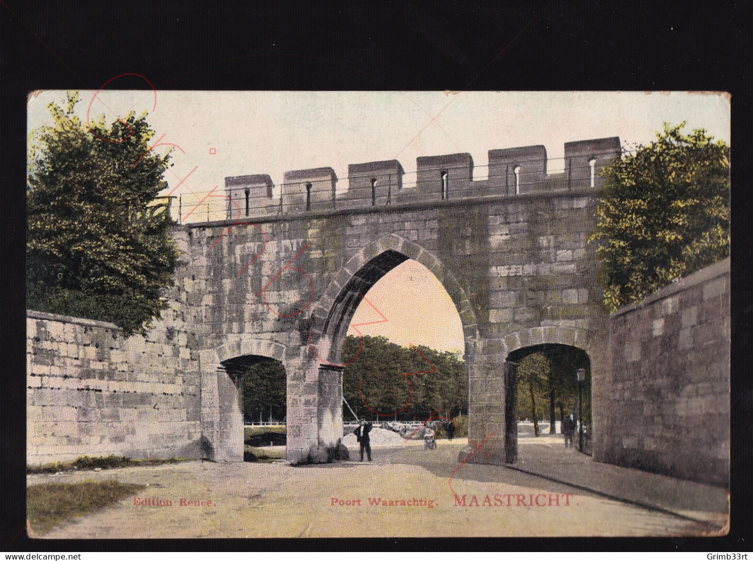 Maastricht - Poort Waarachtig - Postkaart - Maastricht