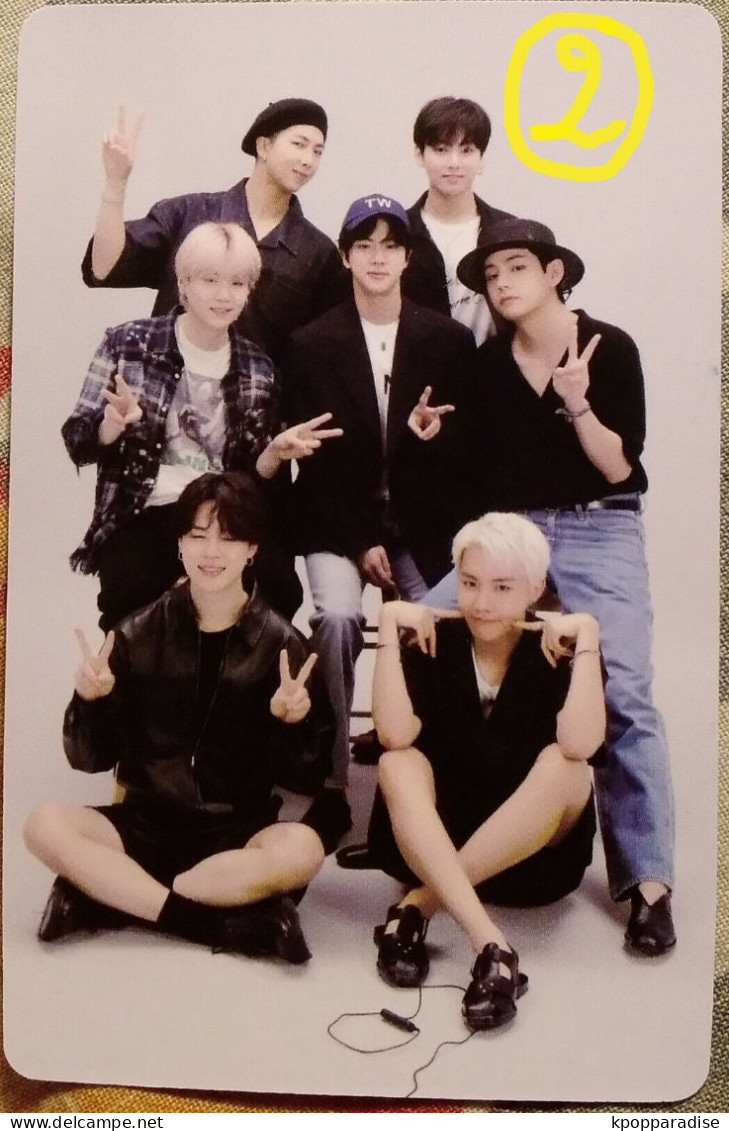 Photocard Au Choix  BTS Us, Ourselves, We - Objets Dérivés