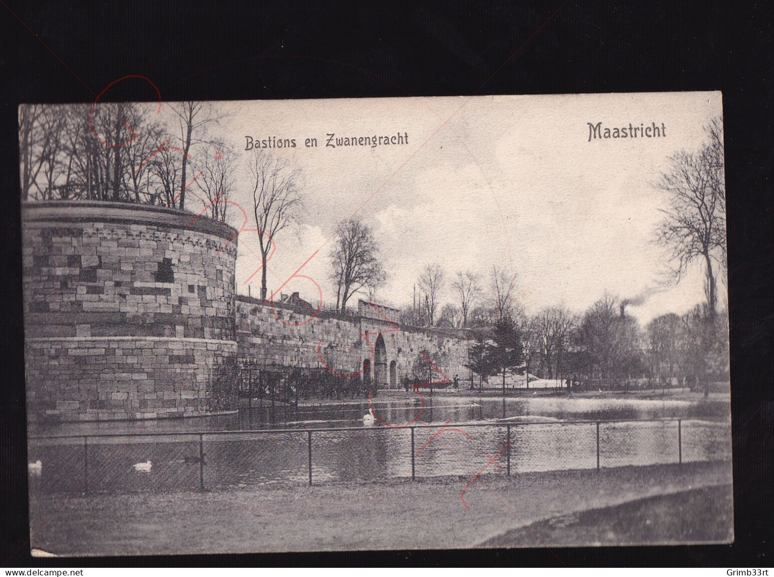 Maastricht - Bastions En Zwanengracht - Postkaart - Maastricht