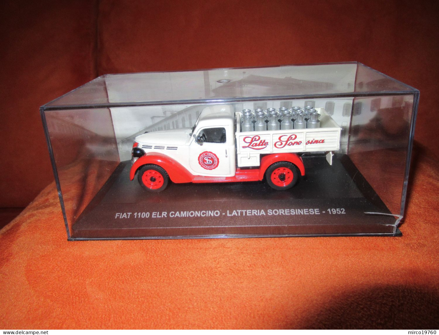 DIE CAST 1:43 - FIAT 1100 ELR CAMIONCINO - LATTERIA SORESINESE - 1952 - NUOVO - Other & Unclassified