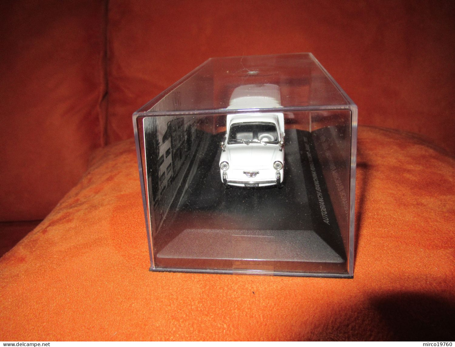 DIE CAST 1:43 - AUTOBIANCHI BIANCHINA FURGONCINO - SAME - 1970 - NUOVO IN TECA - Other & Unclassified