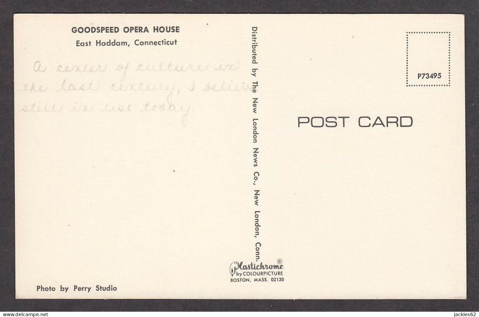 114989/ EAST HADDAM, Goodspeed Opera House - Other & Unclassified