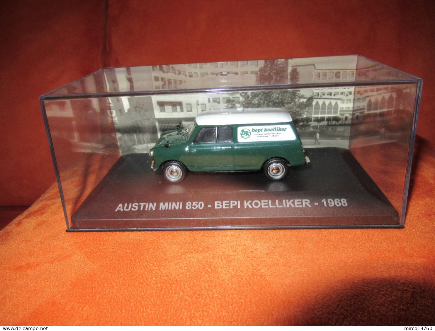 DIE CAST 1:43 - AUSTIN MINI 850 - BEPI KOELLIKER - 1968 - NUOVO IN TECA RIGIDA - Sonstige & Ohne Zuordnung