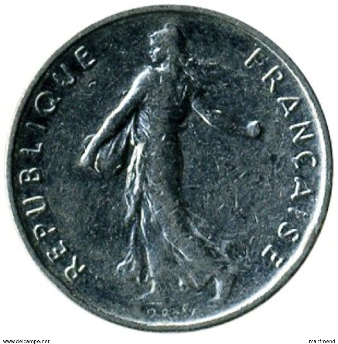 France - 1970 - KM 931 - 1/2 Franc - XF - 1/2 Franc