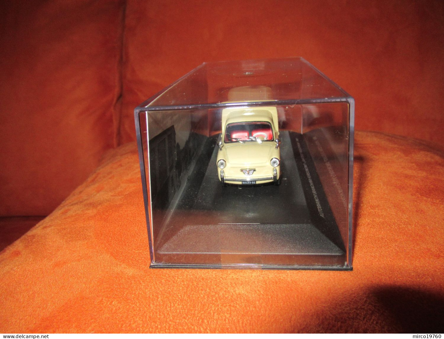 DIE CAST 1:43 - AUTOBIANCHI BIANCHINA FURGONCINO - CARTIERE - PIGNA - 1968 - NUOVO - Otros & Sin Clasificación