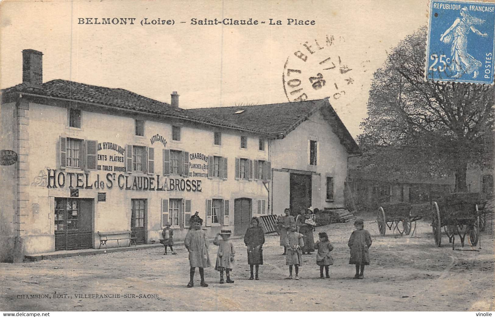 24-2702 : BELMONT. HOTEL DE SAINT-LAUDE LABROSSE - Belmont De La Loire