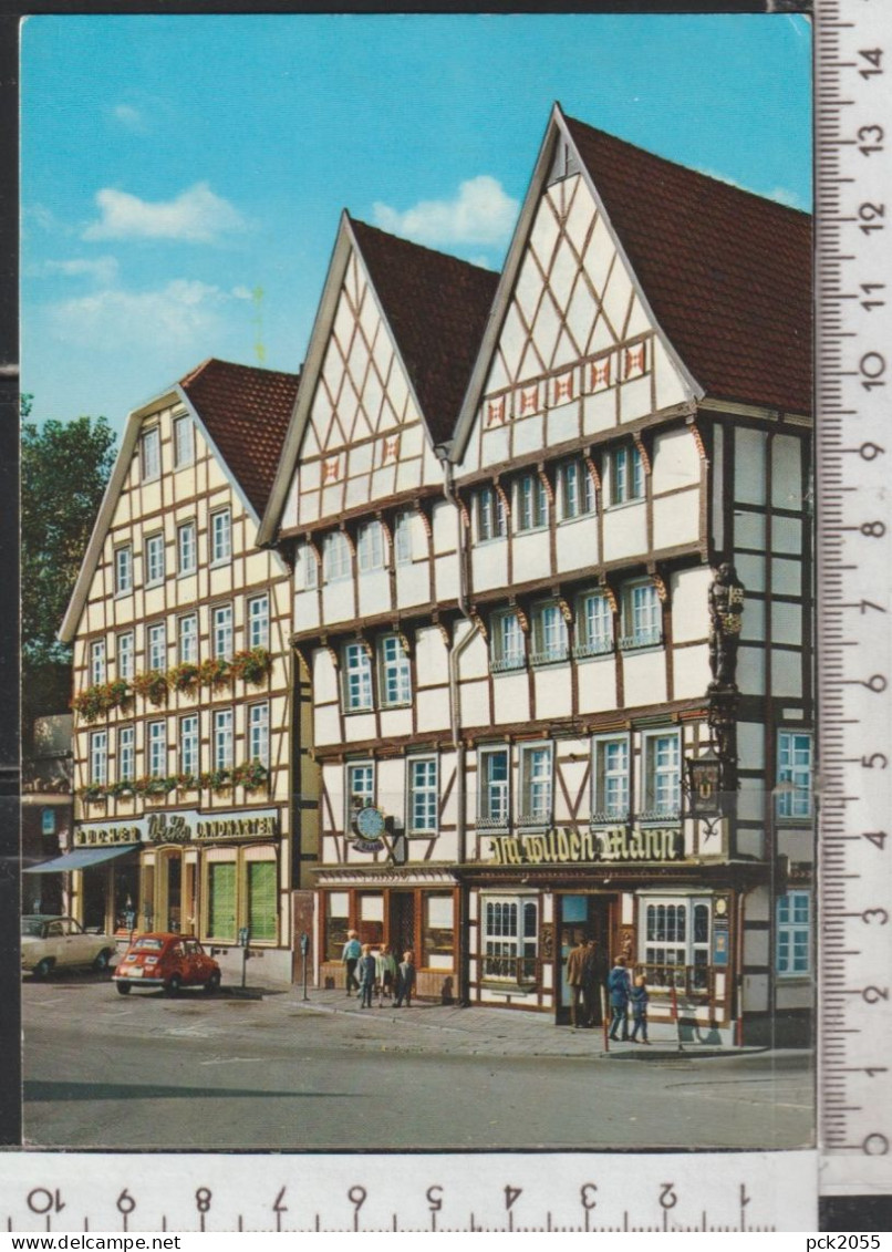 Bad Sassendorf - Historische Fachwerkhäuser Am Marktplatz - Gelaufen ( AK 4611  ) Günstige Versandkosten - Bad Sassendorf