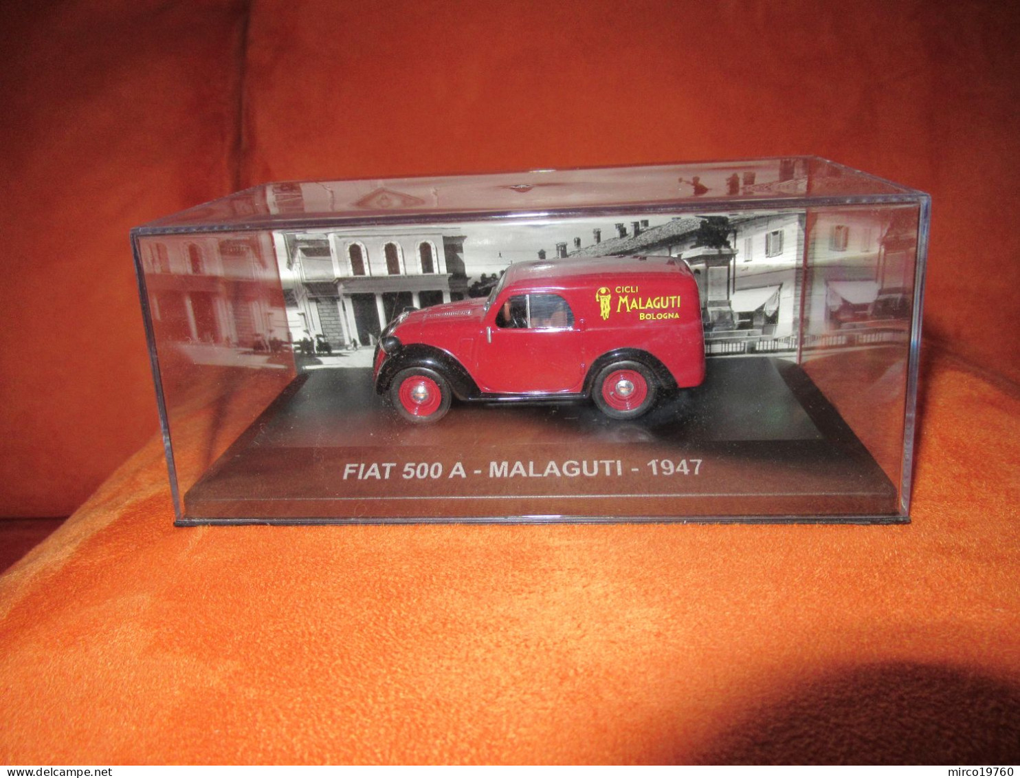 DIE CAST 1:43 - FIAT 500 A - MALAGUTI - 1947 - NUOVO IN TECA RIGIDA - Sonstige & Ohne Zuordnung