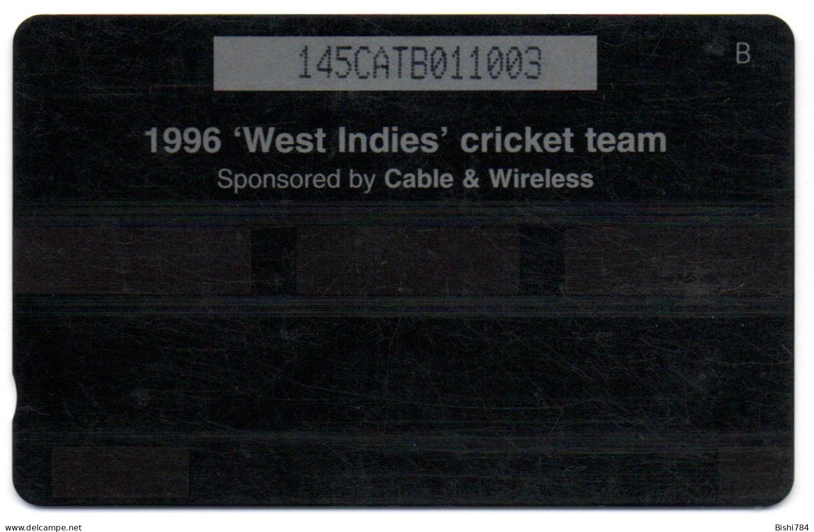 Antigua & Barbuda - 1996 West Indies' Cricket Team -145CATB (with Ø) - Antigua Et Barbuda