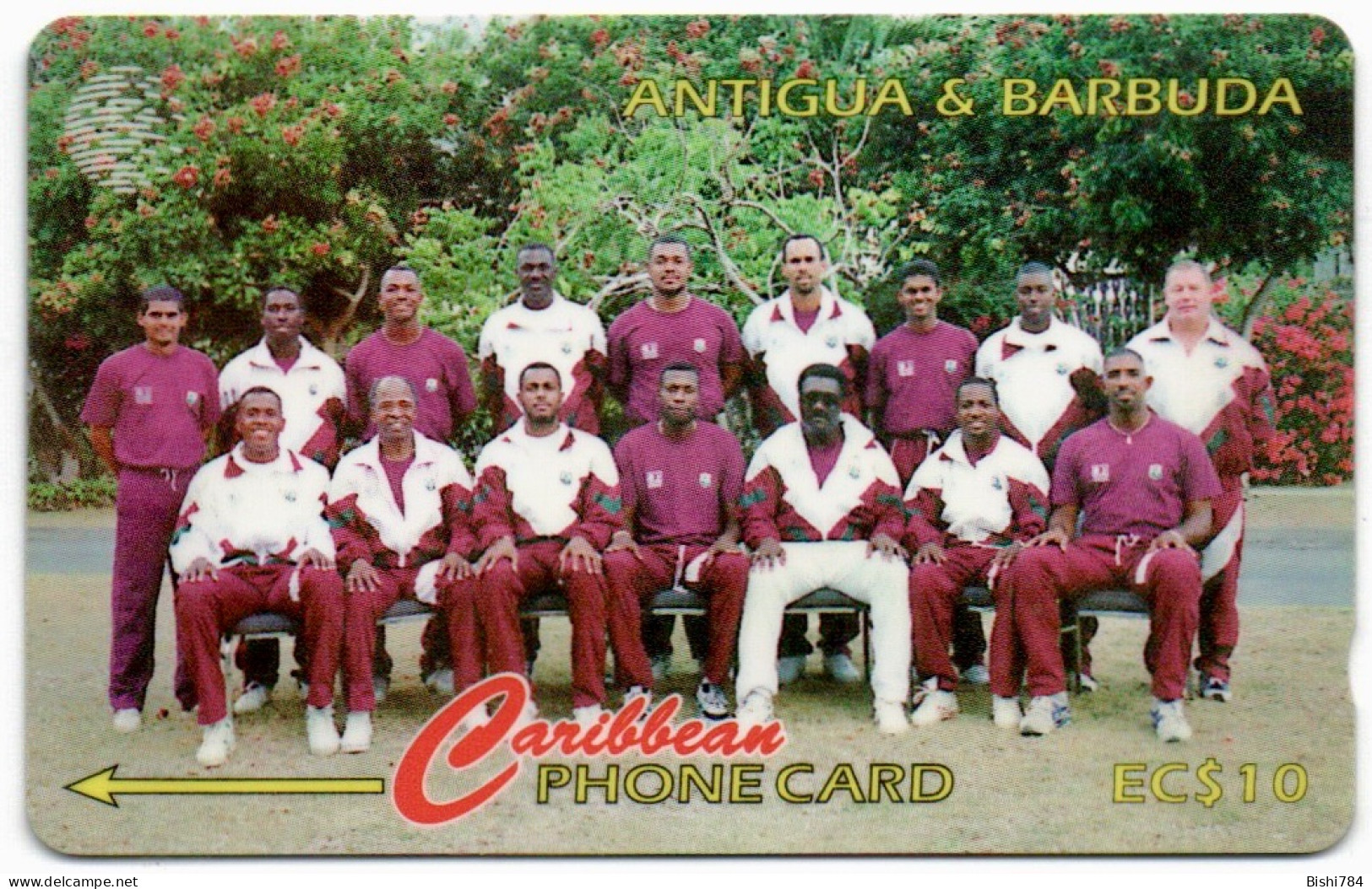 Antigua & Barbuda - 1996 West Indies Cricket Team -231CATA - Antigua En Barbuda