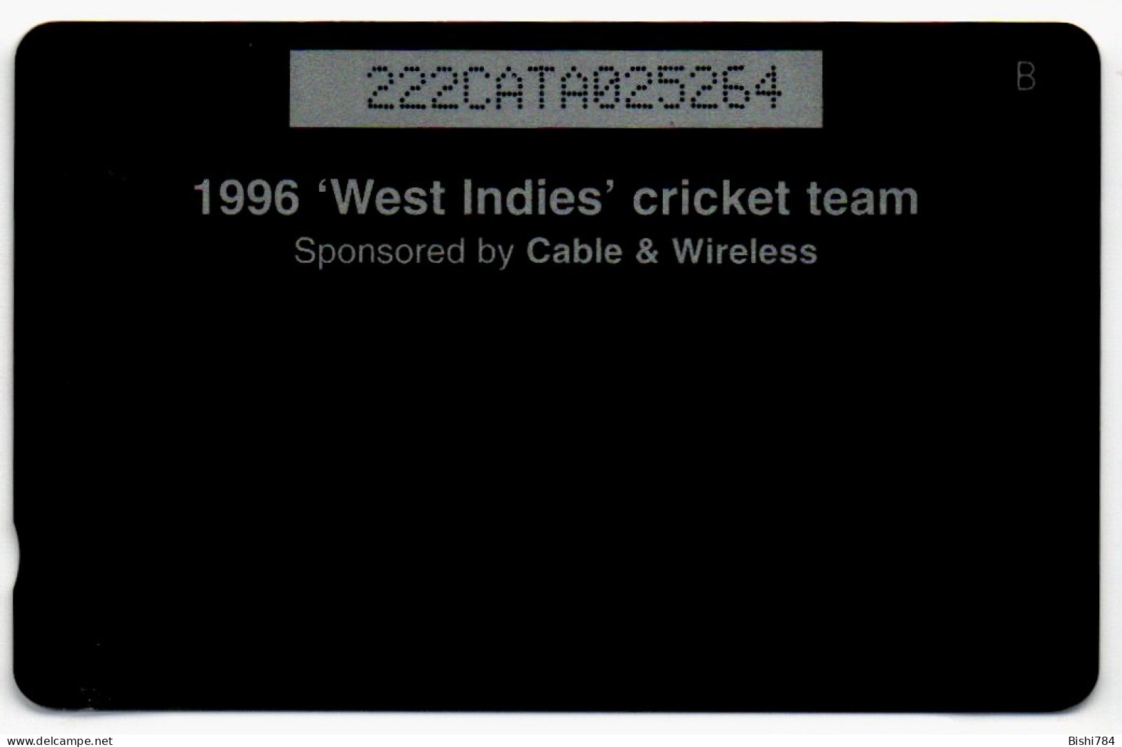 Antigua & Barbuda - 1996 West Indies Cricket Team -231CATA - Antigua Et Barbuda