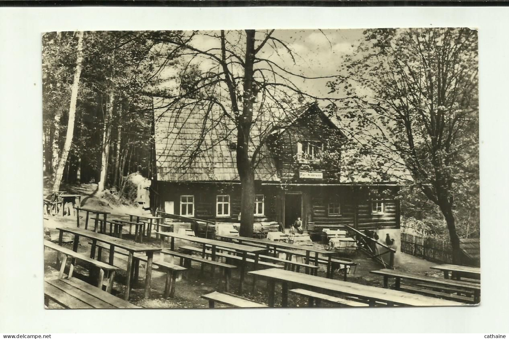 ALLEMAGNE . FURSTENBRUNN BEI SCHARZENBERG I. ERZGEB . KOHLERHUTTE  . TAMPON " WAFCHLEITHE UB. SCHWAZENBERG " - Schwarzenberg (Erzgeb.)