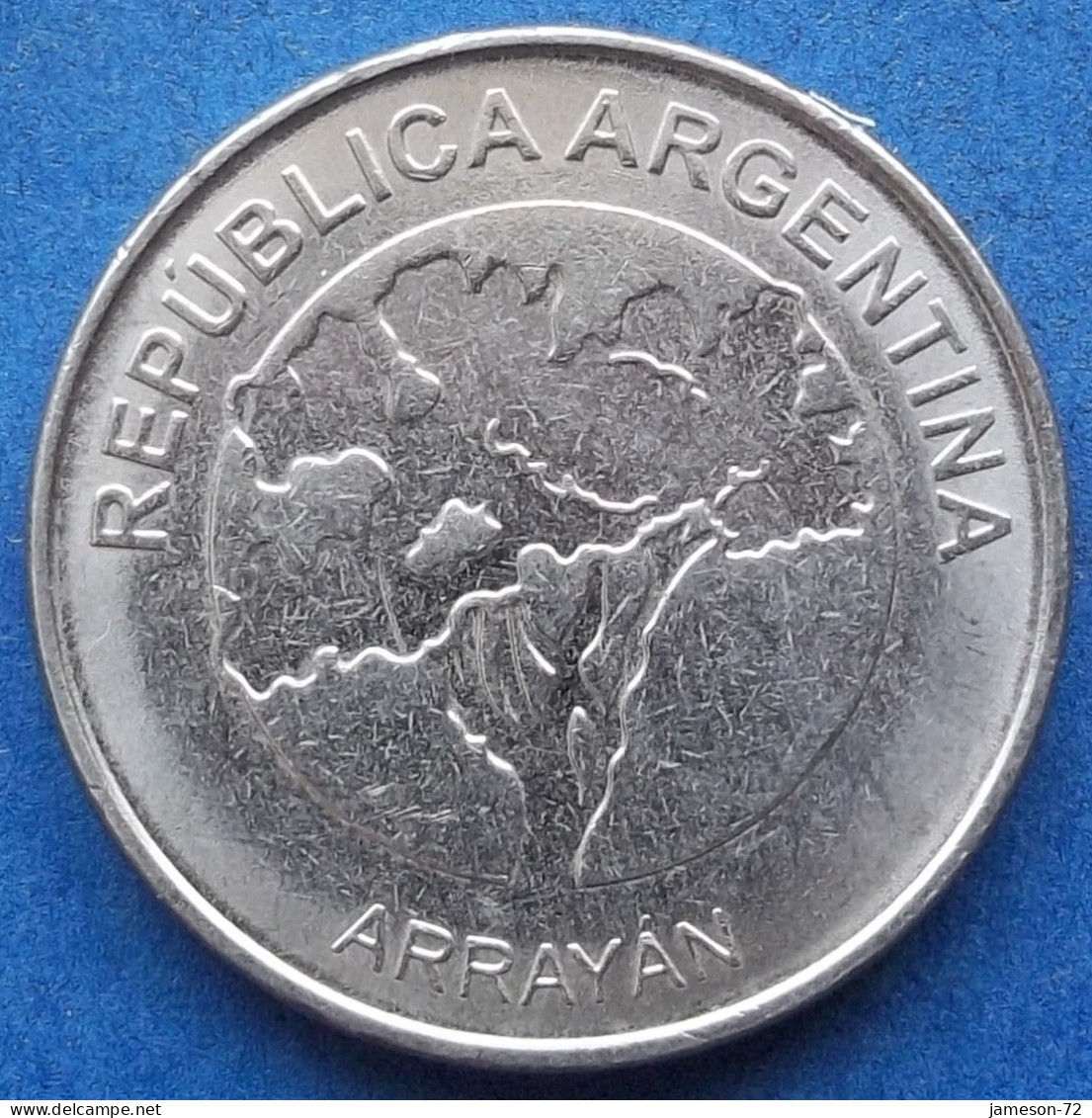 ARGENTINA - 5 Pesos 2017 "Arrayan" KM# 187 Monetary Reform (1992) - Edelweiss Coins - Argentine