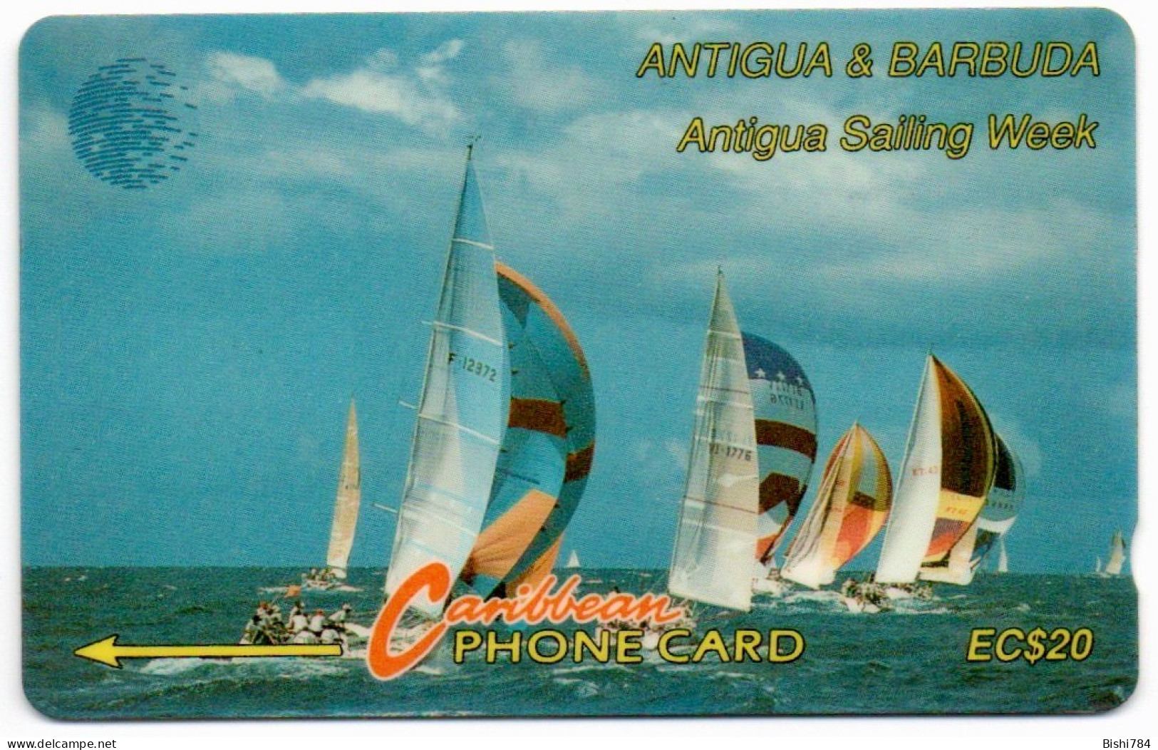 Antigua & Barbuda - Sailing Week $20 - 13CATB (with White Strip) - Antigua Et Barbuda