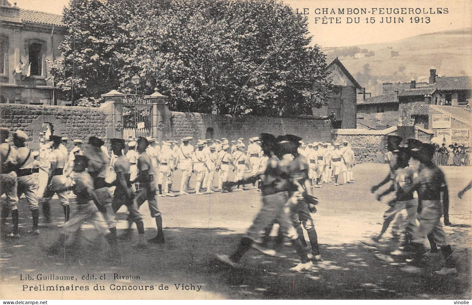 24-2742 : LE CHAMBON-FEUGEROLLES. FETE DU 15 JUIN 1913 - Le Chambon Feugerolles