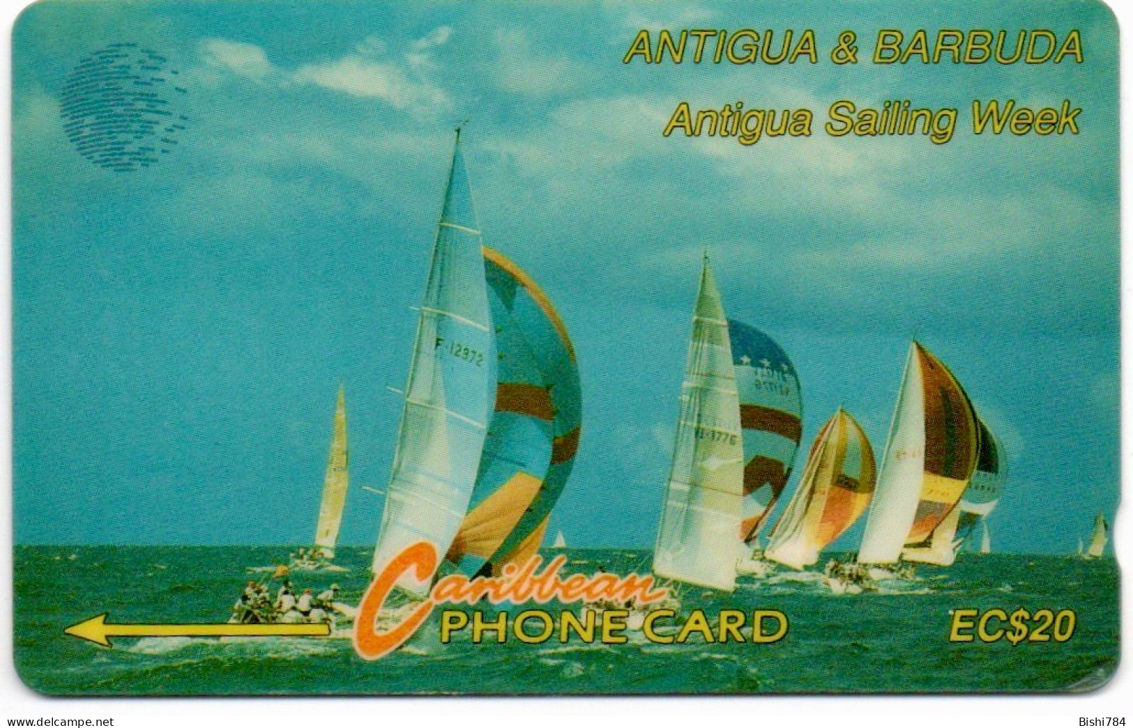 Antigua & Barbuda - Sailing Week $20 - 7CATB (with White Strip) - Antigua Et Barbuda