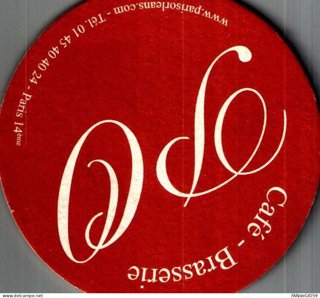 P O  / PARIS  ORLEANS   SOUS  BOCKS  /// 30 - Beer Mats