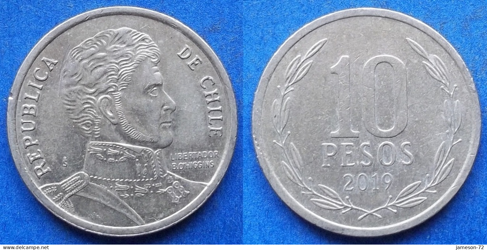 CHILE - 10 Pesos 2019 So KM# 228.2 Monetary Reform (1975) - Edelweiss Coins - Cile