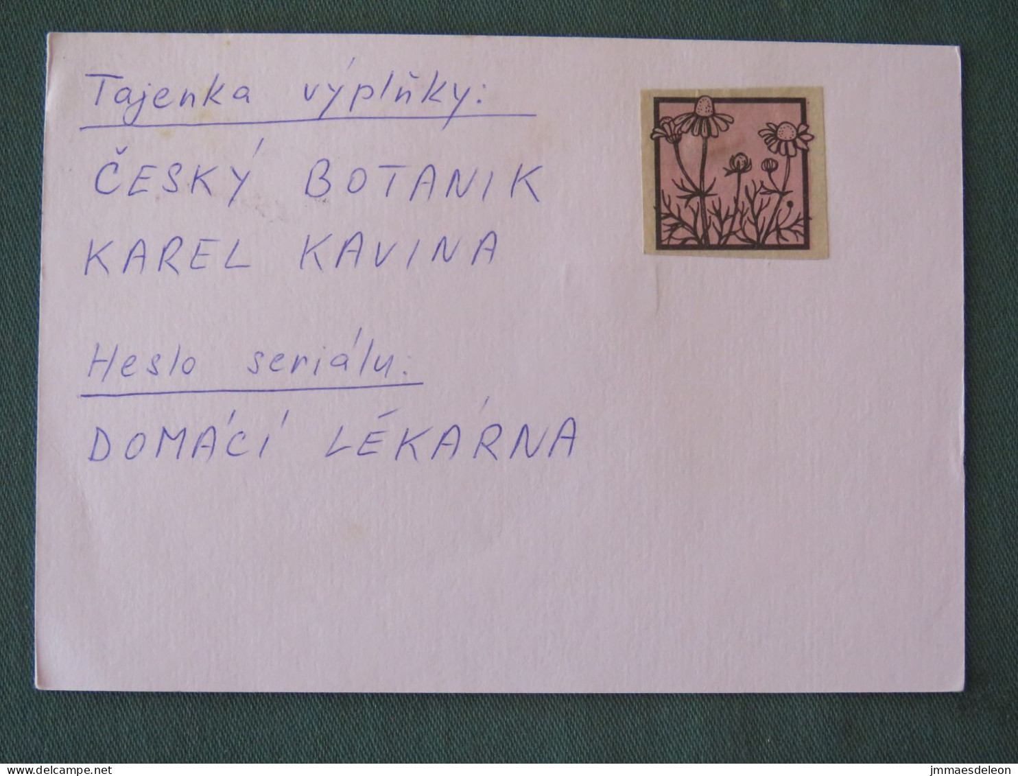 Czech Republic 2001 Stationery Postcard 5.40 Kcs Prague Sent Locally - Brieven En Documenten