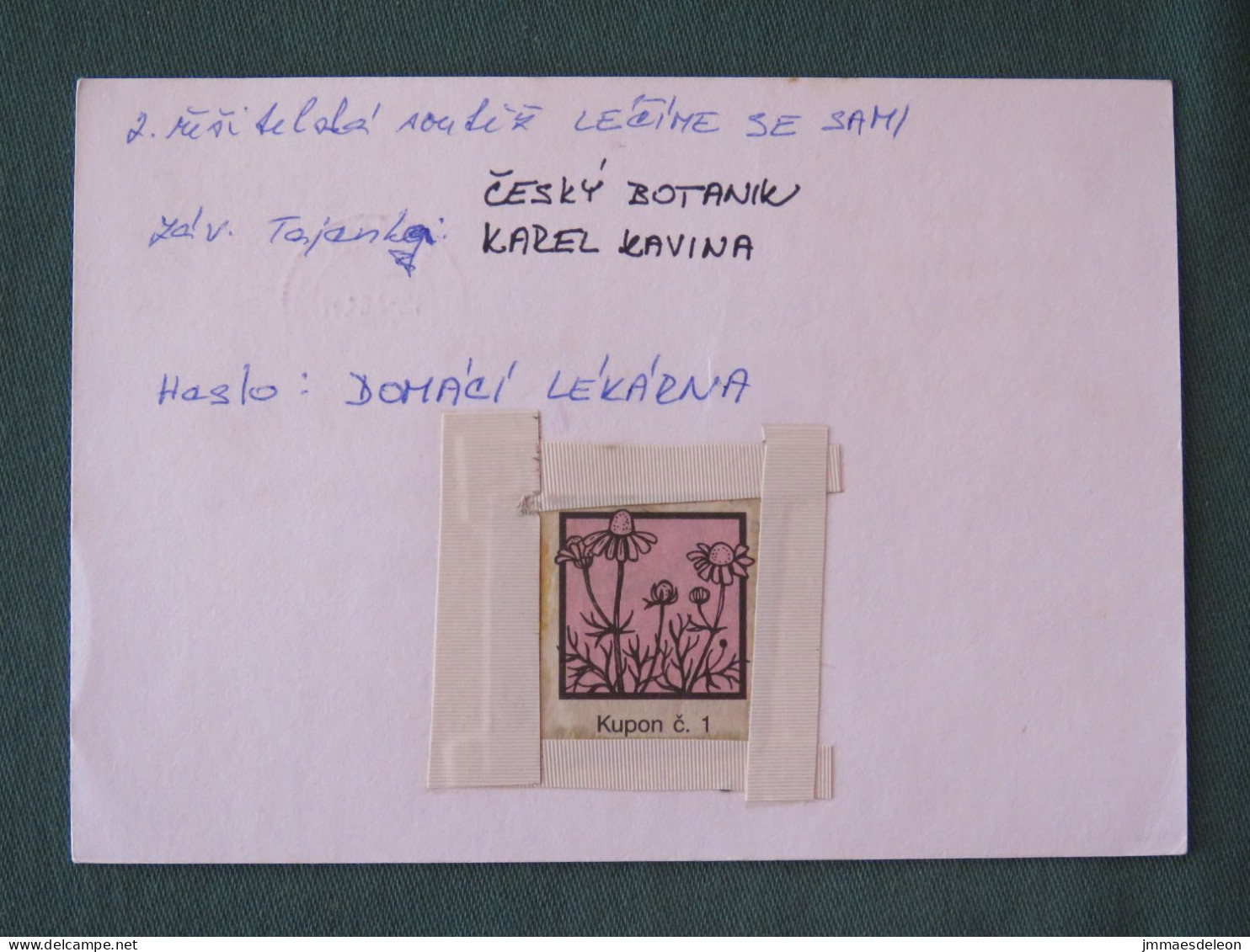 Czech Republic 2001 Stationery Postcard 5.40 Kcs Prague Sent Locally - Lettres & Documents