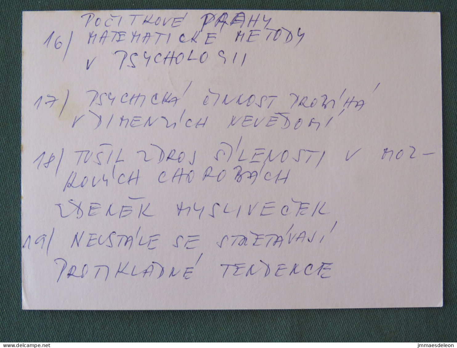 Czech Republic 2001 Stationery Postcard 5 Kcs Prague Sent Locally + Church - Lettres & Documents