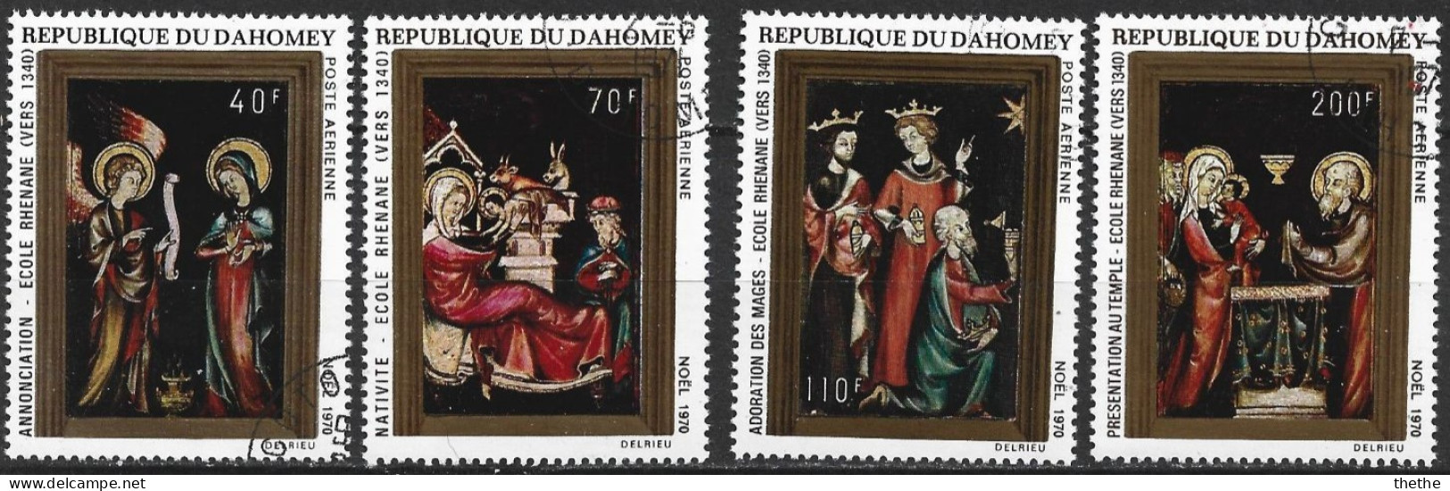 DAHOMEY - Noël - Tableaux Divers De L'école Rhénane Vers 1340 - Religion