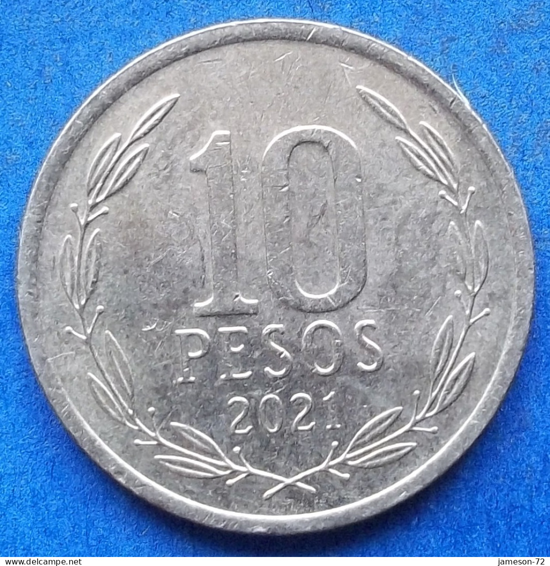 CHILE - 10 Pesos 2021 So KM# 228.2 Monetary Reform (1975) - Edelweiss Coins - Cile