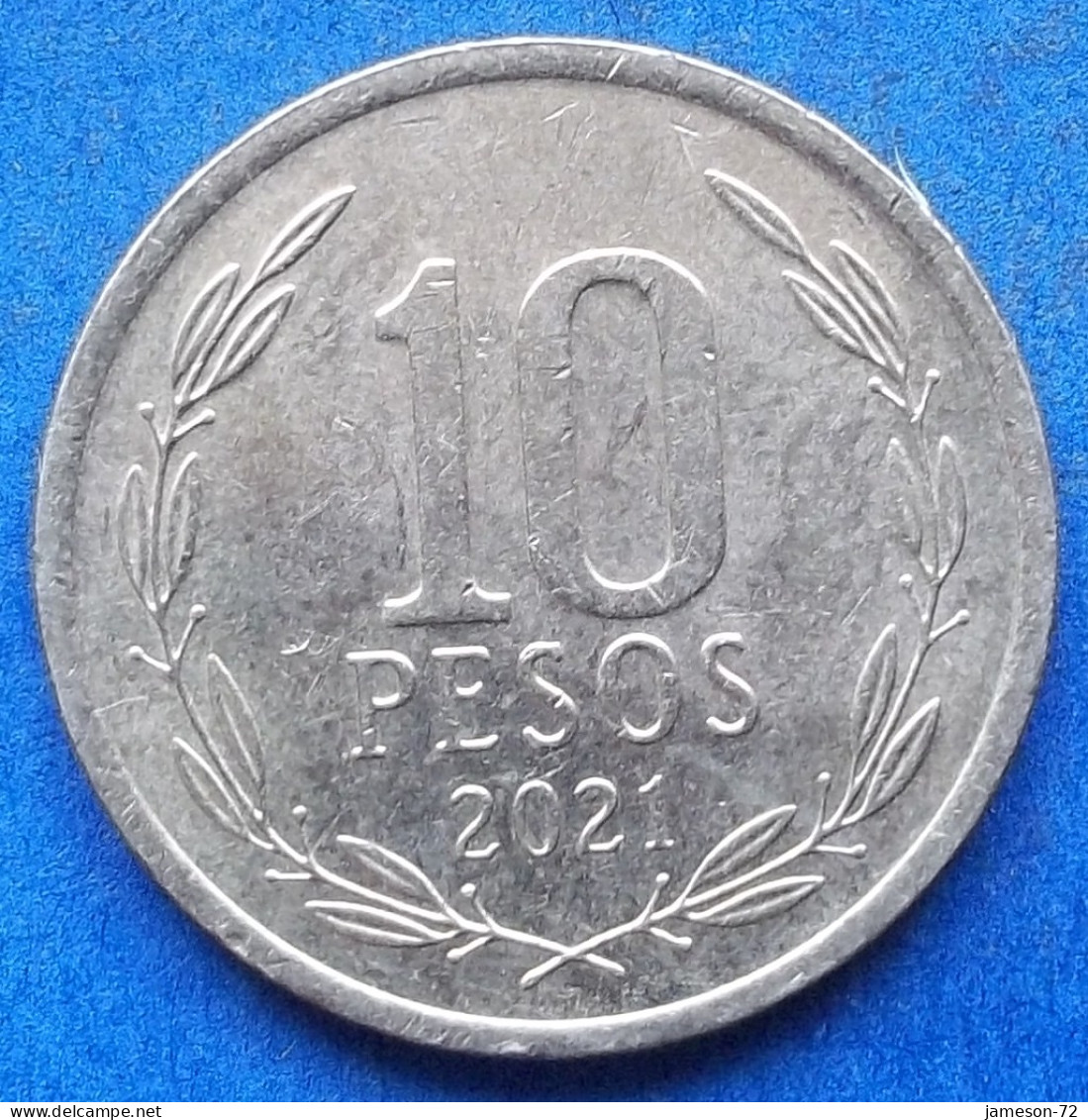 CHILE - 10 Pesos 2021 So KM# 228.2 Monetary Reform (1975) - Edelweiss Coins - Chile