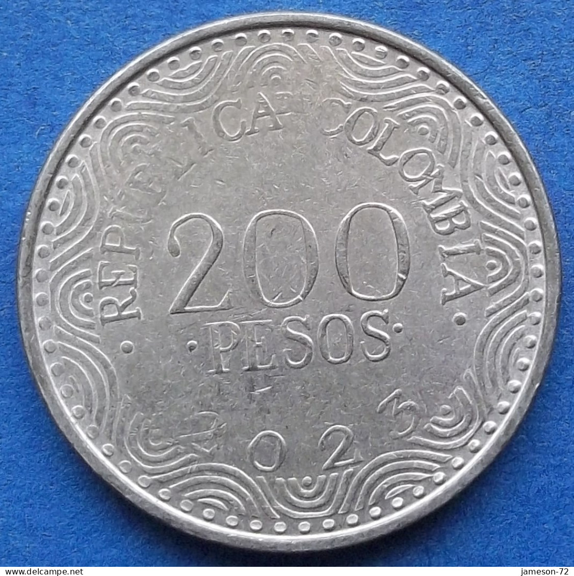 COLOMBIA - 200 Pesos 2023 "Scarlet Macaw" KM# 297 Republic - Edelweiss Coins - Kolumbien