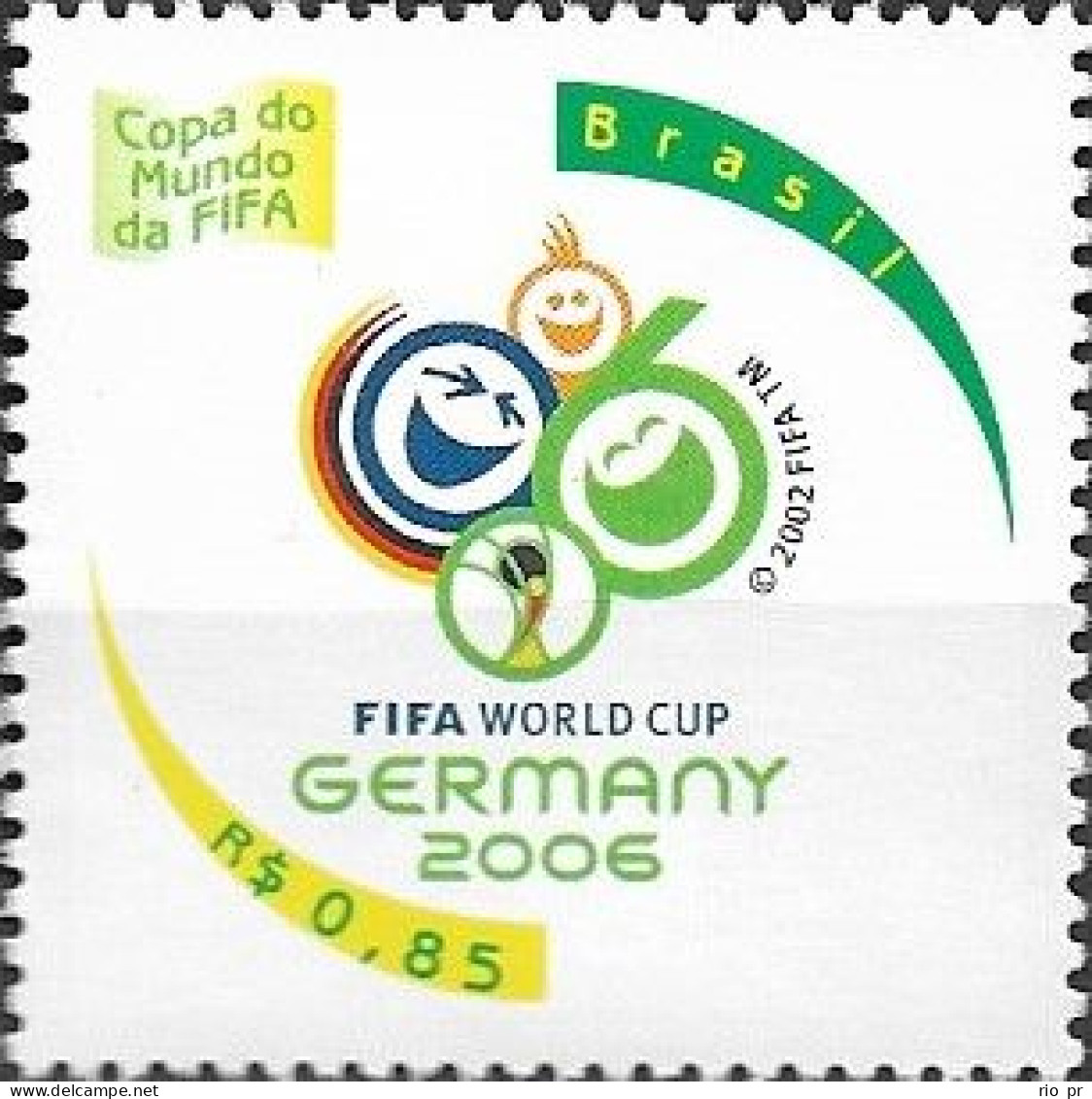 BRAZIL - COMPLETE SET GERMANY'2006 FIFA WORLD SOCCER CUP 2006 - MNH - 2006 – Deutschland