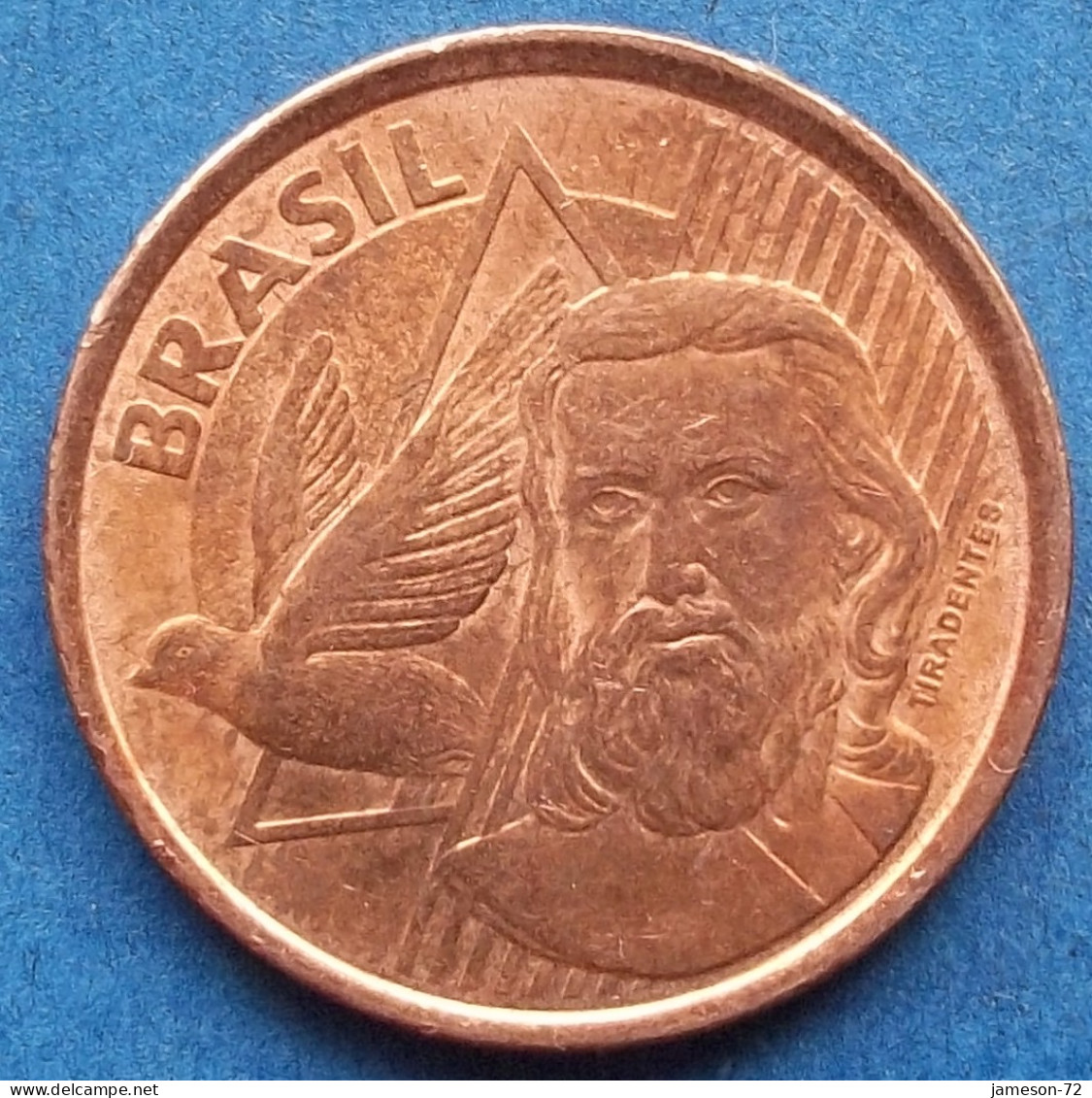 BRAZIL - 5 Centavos 2022 "Tiradentes" KM# 648 Monetary Reform (1994) - Edelweiss Coins - Brésil