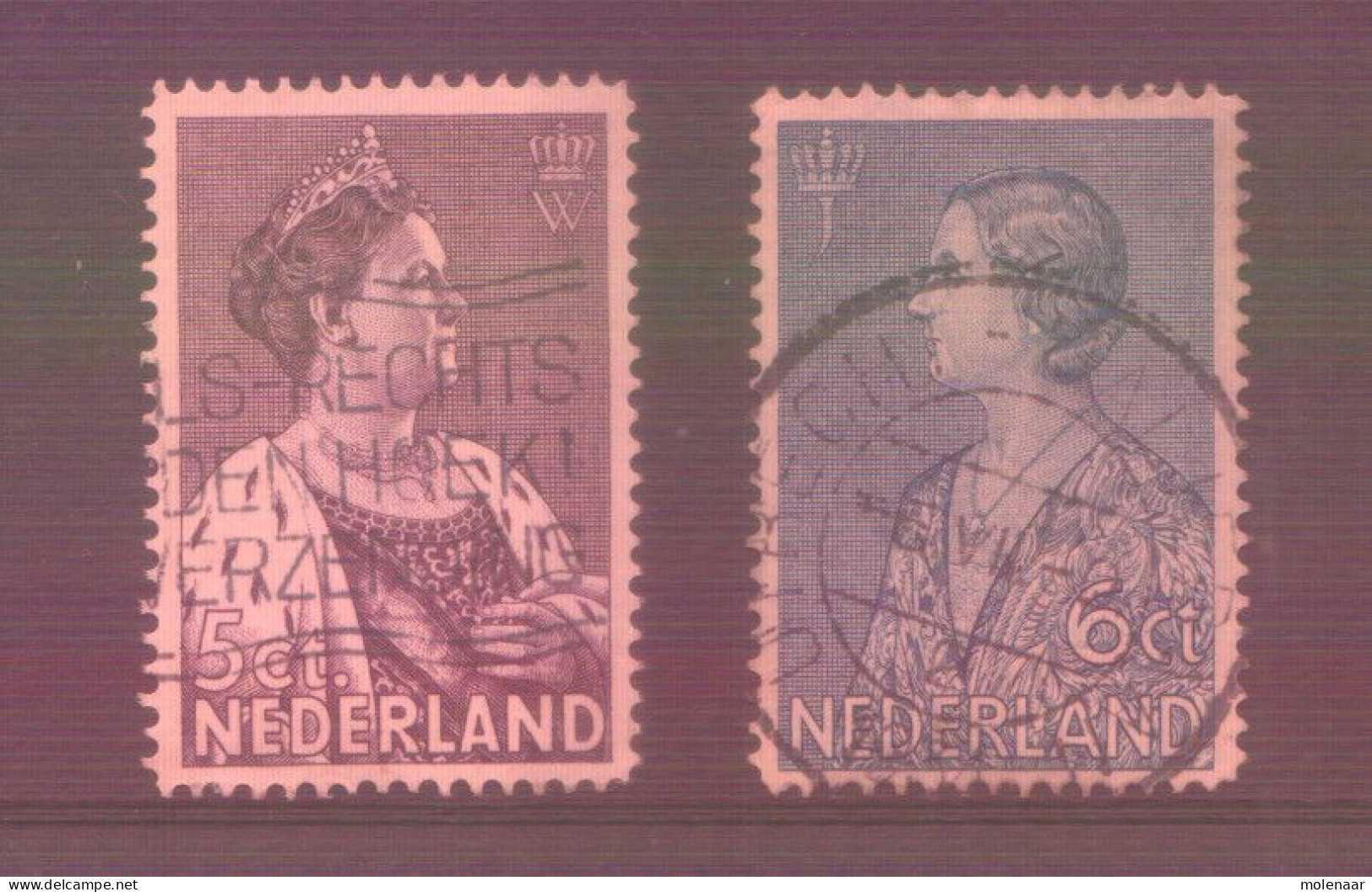 Postzegels > Europa > Nederland > Periode 1891-1948 (Wilhelmina) > 1891-1909 >265-266 Gebruikt (11763) - Gebruikt