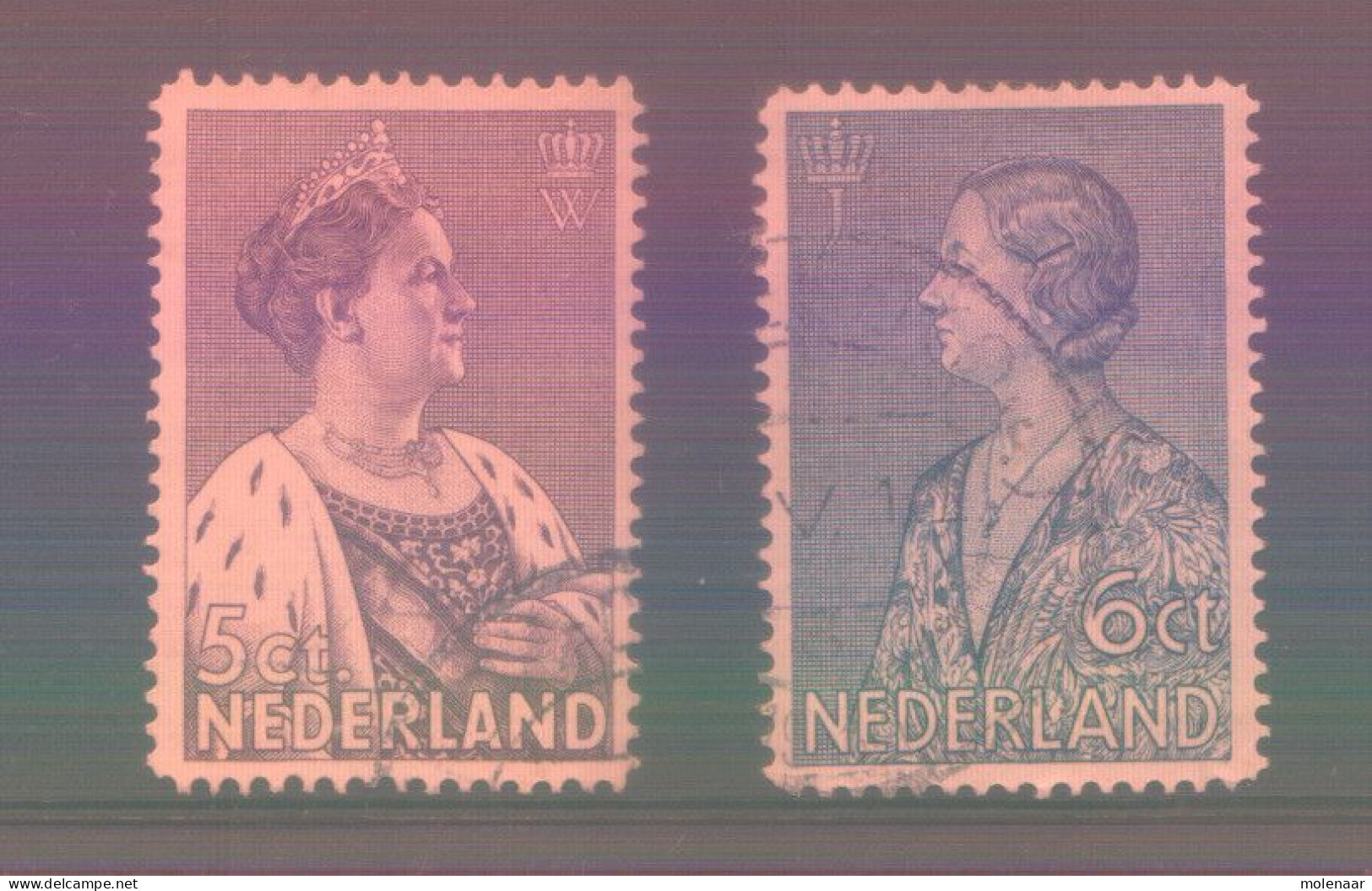 Postzegels > Europa > Nederland > Periode 1891-1948 (Wilhelmina) > 1891-1909 >265-266 Gebruikt (11765) - Gebruikt